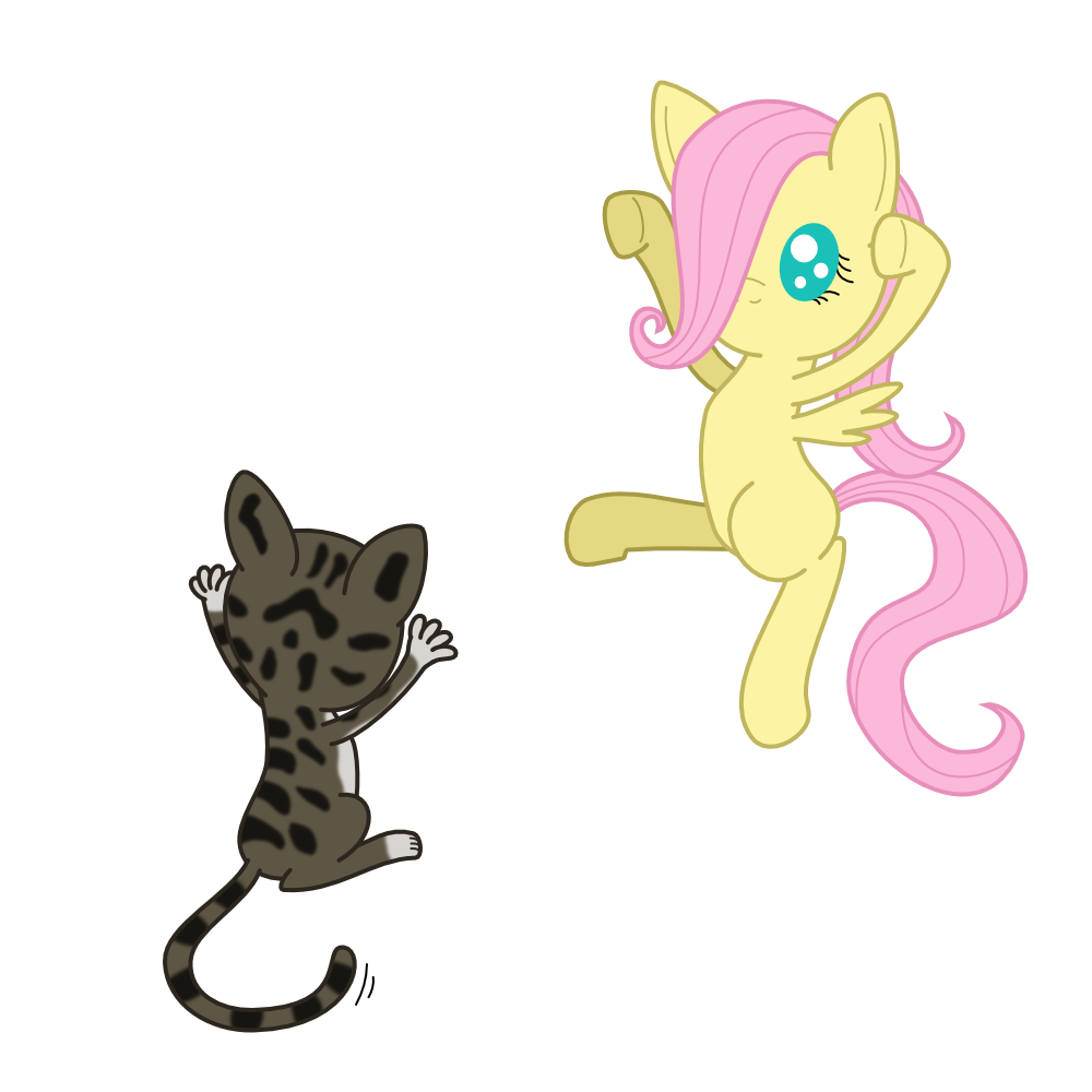 Crouching Kitten, Hidden Filly