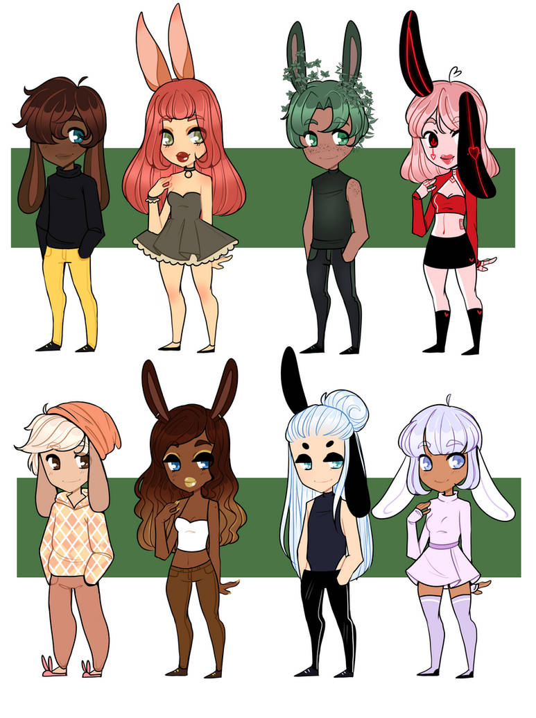 Deviantart Adoptable Rabbit Racer Rabbit Adopts -Closed- by RoyalTeaDesigns on DeviantArt
