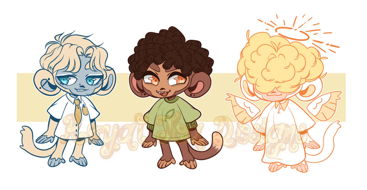 Monkeys Cartoon Deviantart Monkey Adopts -Closed- by RoyalTeaDesigns on DeviantArt