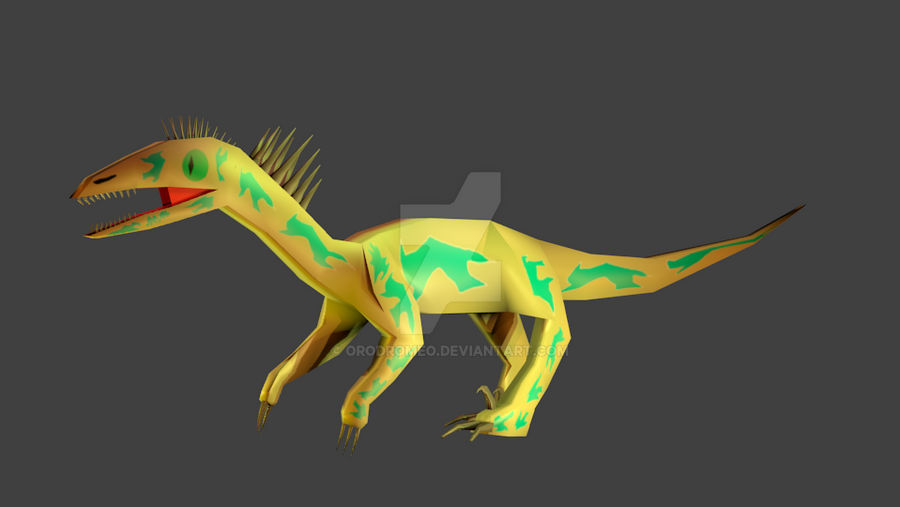 Velociraptor Pose 1 by Orodromeo on DeviantArt