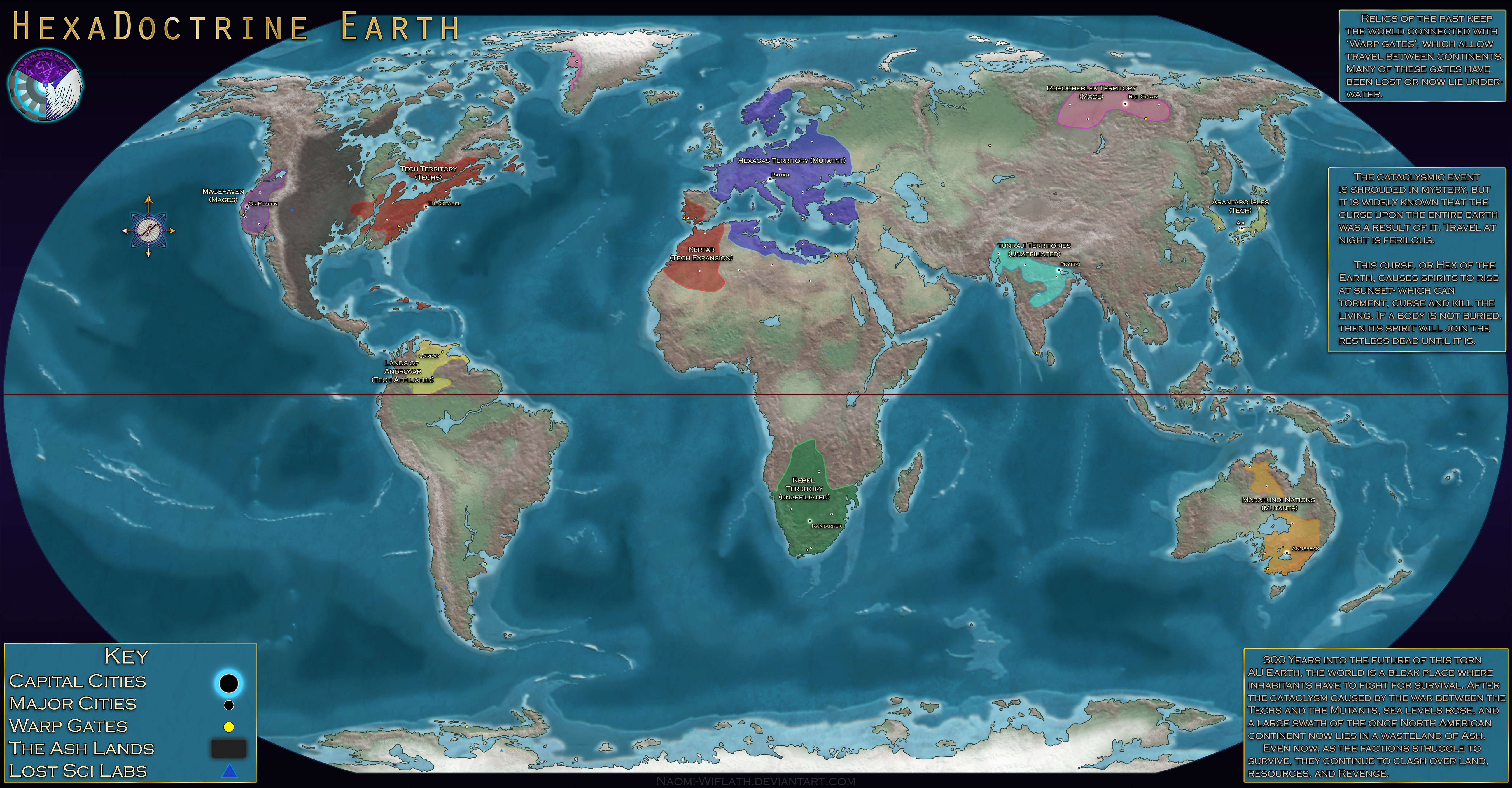 World Map: HexaDoctrine