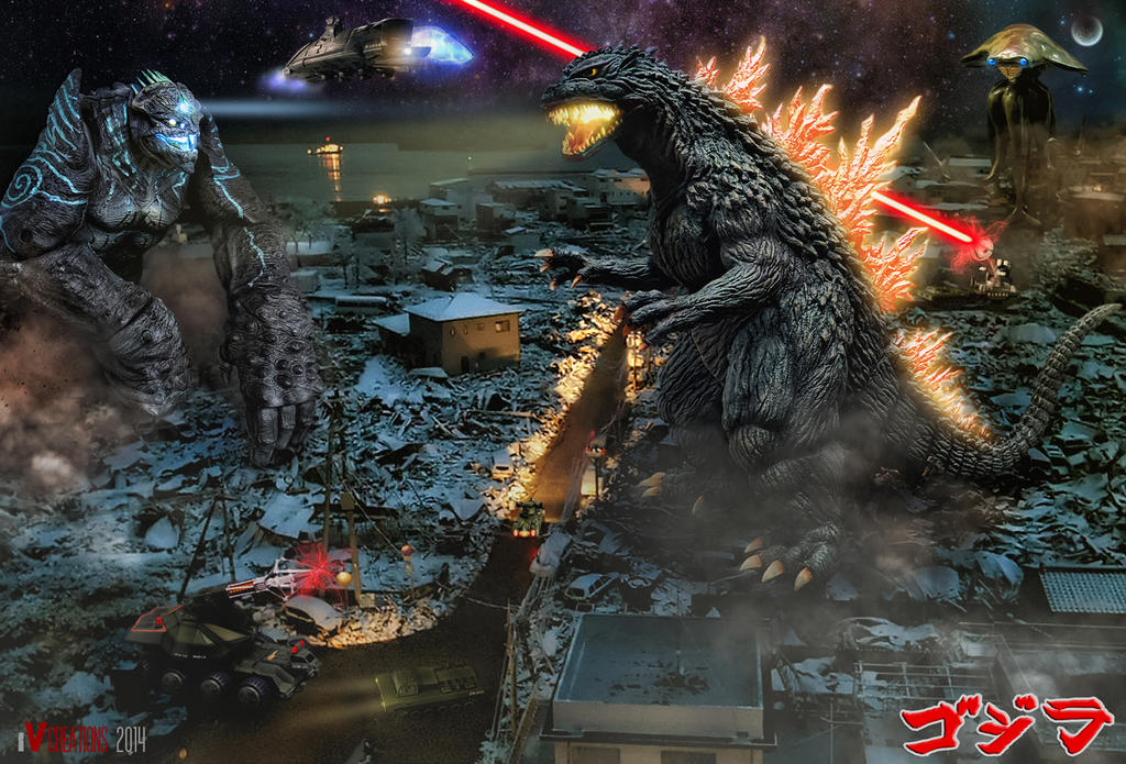 Godzilla Halloween Battle