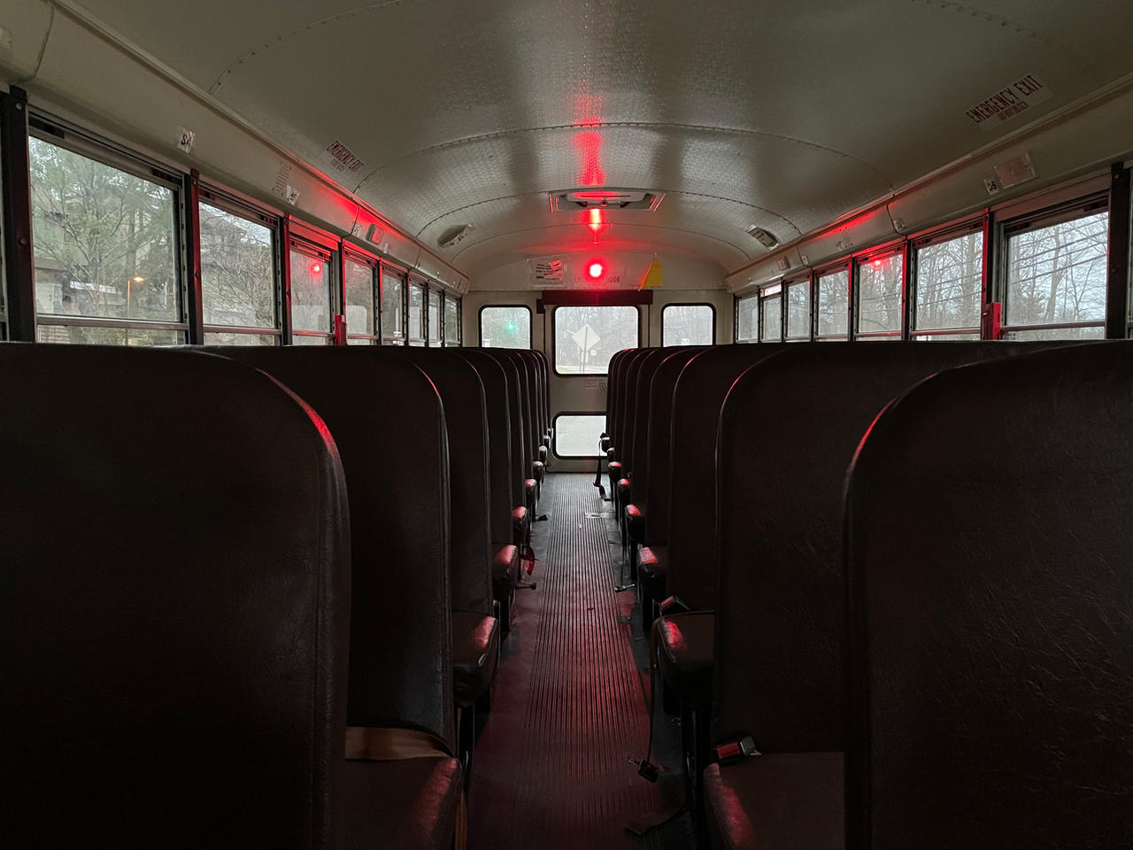 School Bus Interior school-bus-interior
