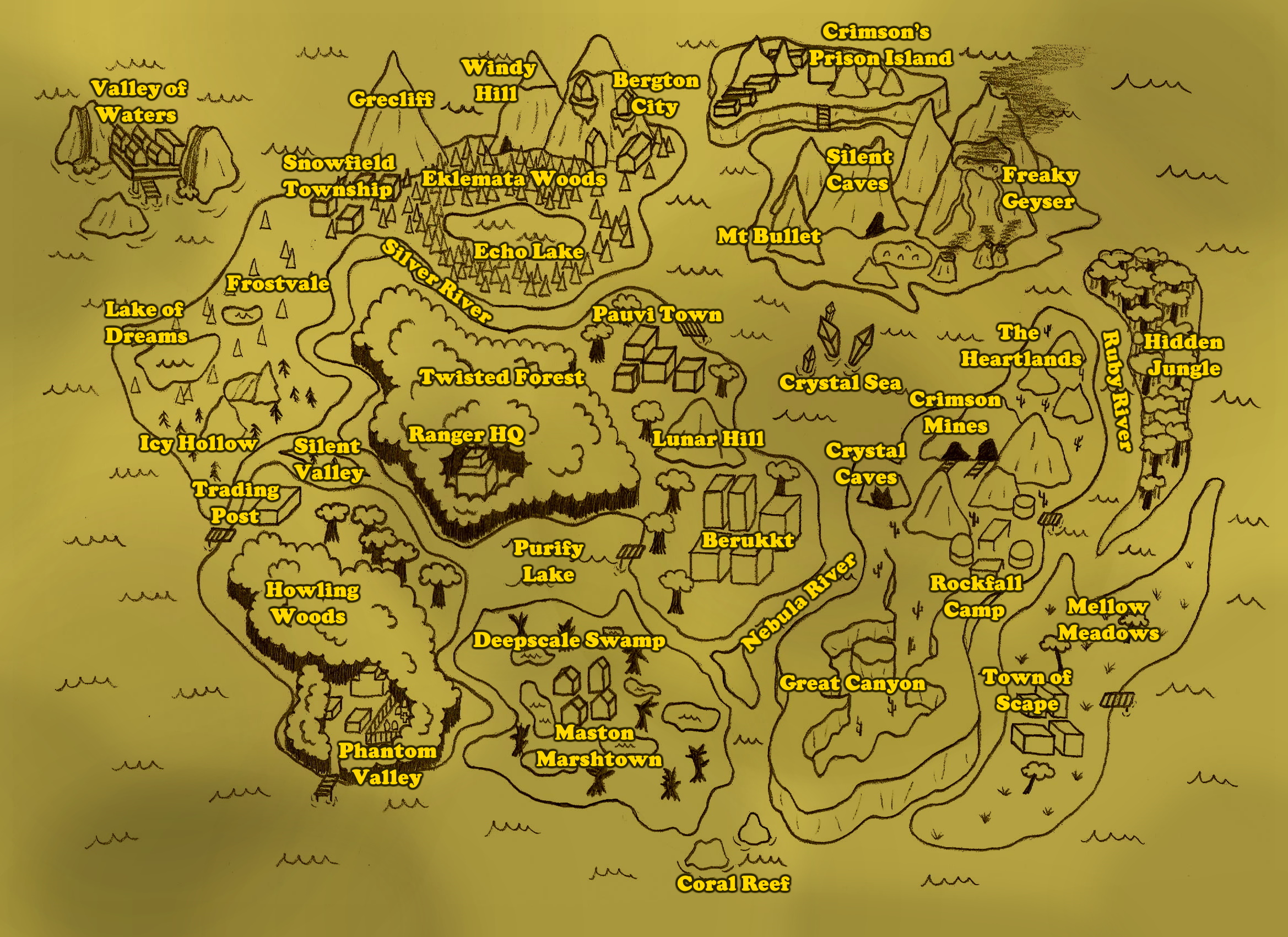 Pokemon Resistance Rangers Map by LuWickios97 on DeviantArt