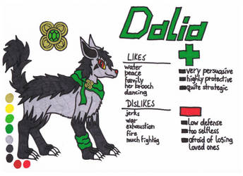 Dalia the Mightyena (ref) by LuWickios97