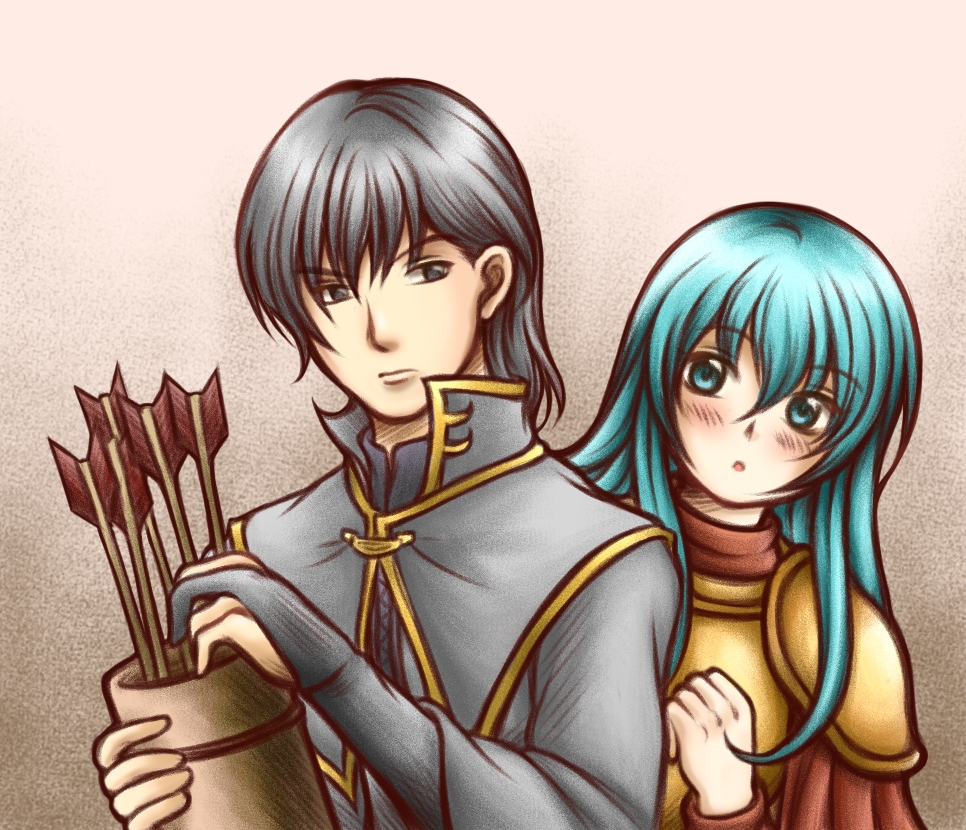 Innes and Eirika (Fire Emblem - The Sacred Stones)