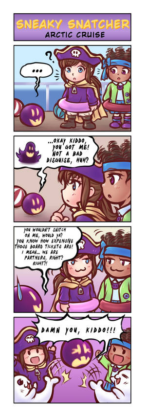 A Hat in Time - 4-koma: Sneaky Snatcher