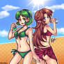 Hyrule Summer Girls - Saria And Malon (Zelda)