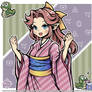 Year of the Snake - Malon in Kimono