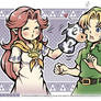Malon teasing Link (Ocarina of Time)