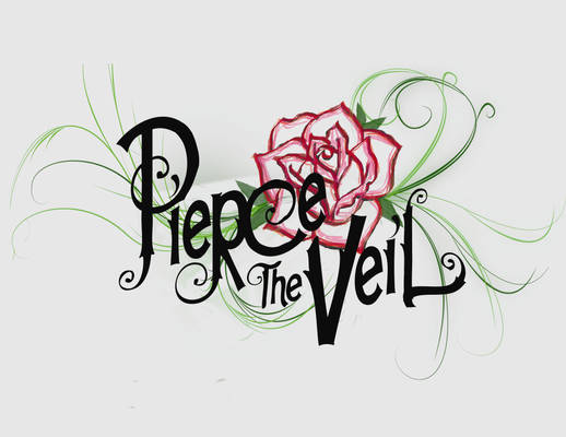 Pierce The Veil Logo Roses