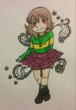 Chara in a Tutu