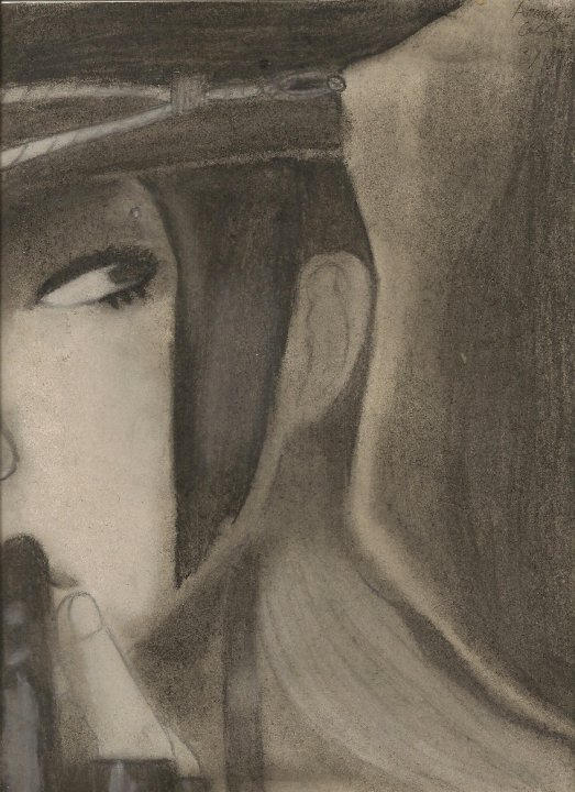 Ruka in Charcoal by k78 on DeviantArt