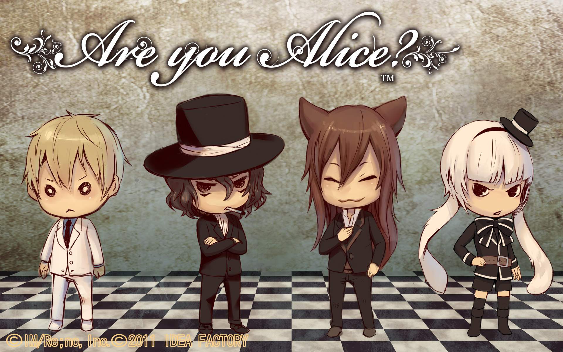 Are You Alice Wallpaper The 4boys By R1 On Deviantart Are You Alice Wallpaper The 4boys By R1 On Deviantart
