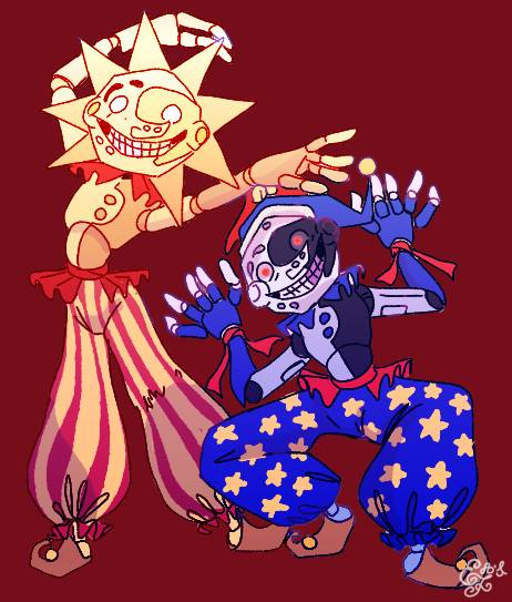 FNAF Sun And Moon By Ficheraemanuela On DeviantArt fnaf-sun-and-moon-by-ficheraemanuela-on-deviantart