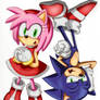 Sonic and Amy Color