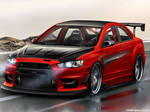 Mitsubishi Lancer Evolution-X by aykutfiliz