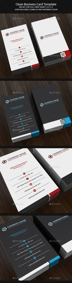 Clean Business Card Template