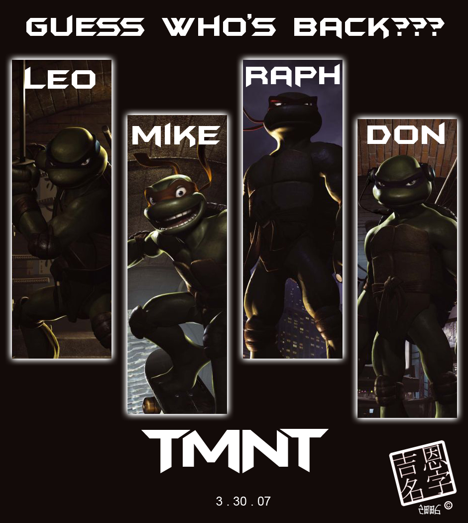 TMNT: promo poster