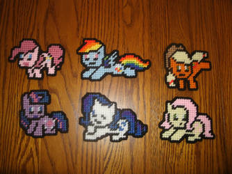 MLP Sprite Magnets - Mane Six