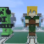 Minecraft Statue