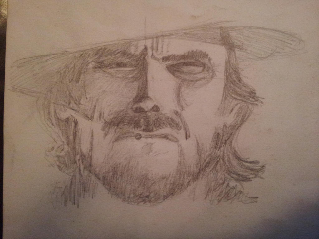 Clint sketch