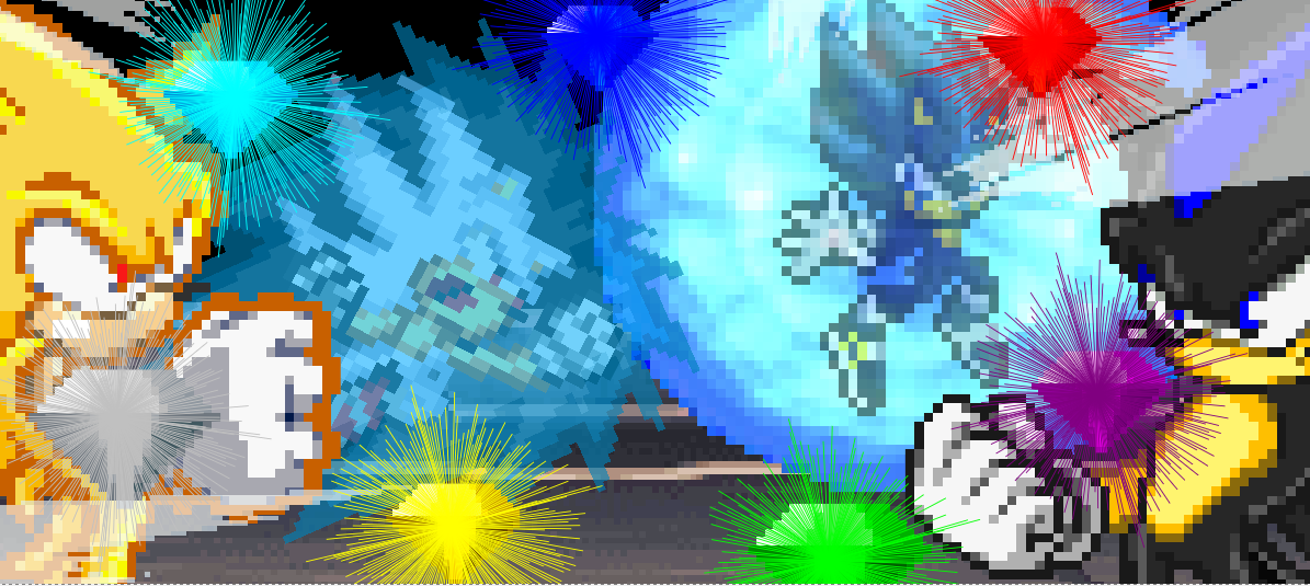 Super Sonic vs Hyper Sonic by leifii on DeviantArt. : r