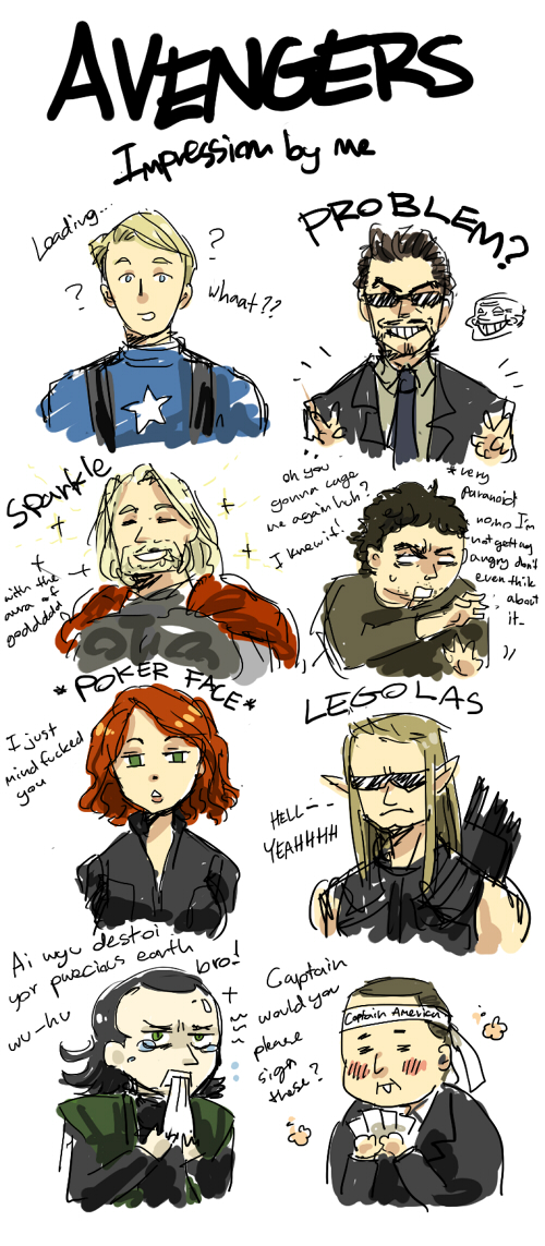 AVENGERS : Impression