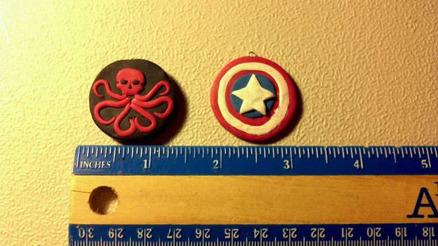 Captain America  Hydra Pendant