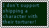 Anti-Torture Shipping Stamp