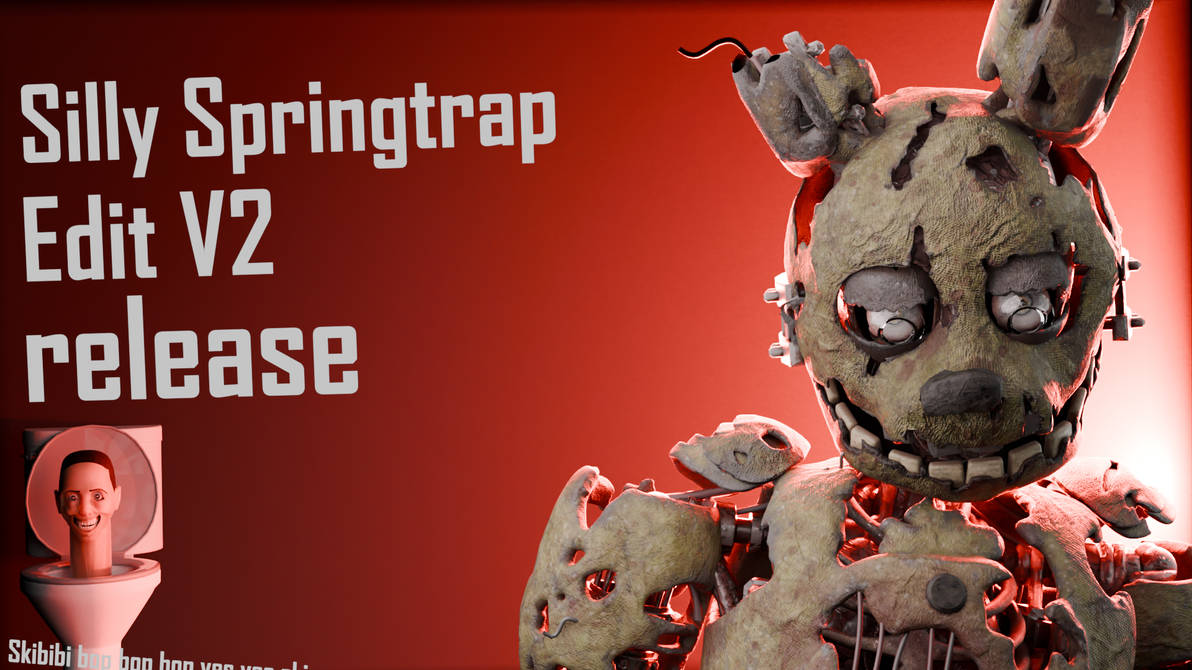 Spring Trap Fallout 4 Mod Springtrap editV2 for blender 4.0 release by Leonpro228 on DeviantArt