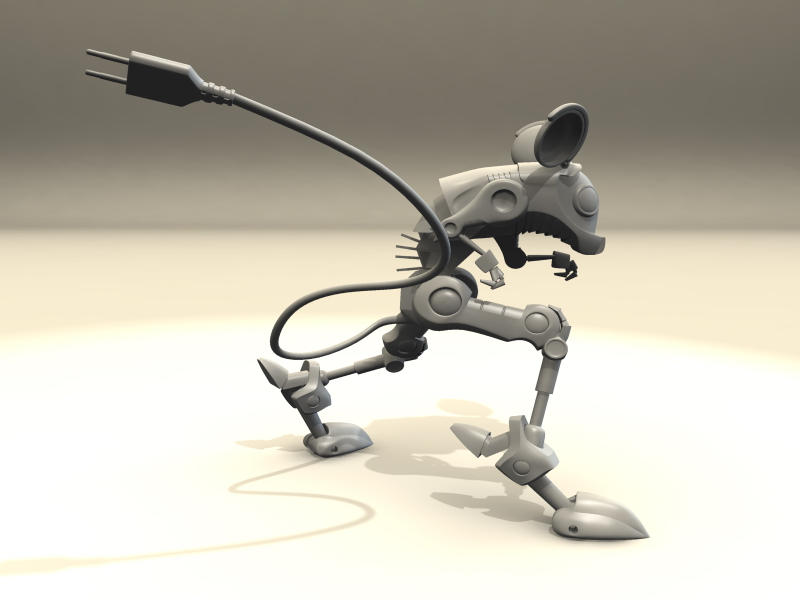 Robo Mouse _old by McKertis on DeviantArt