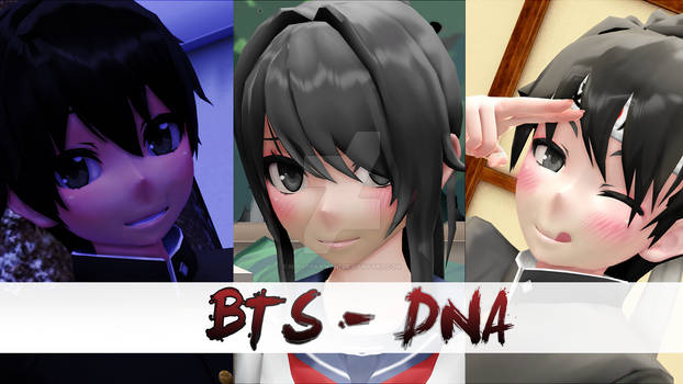 MMD DNA BUDO X AYANO X TARO