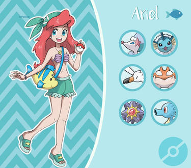 Disney Pokemon trainer : Ariel