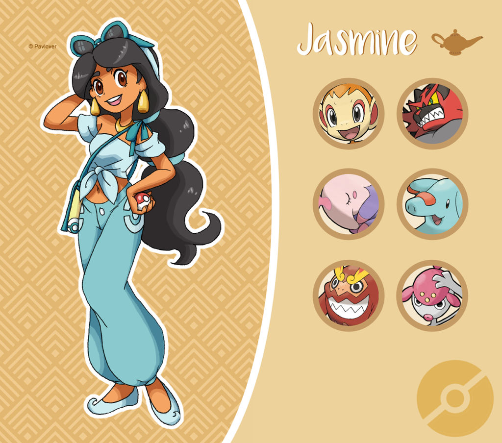 Disney Pokemon Trainer Jasmine By Pavlover On Deviantart Disney Pokemon Trainer Jasmine By Pavlover On Deviantart