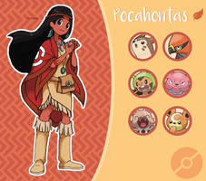 Disney Pokemon trainer : Pocahontas