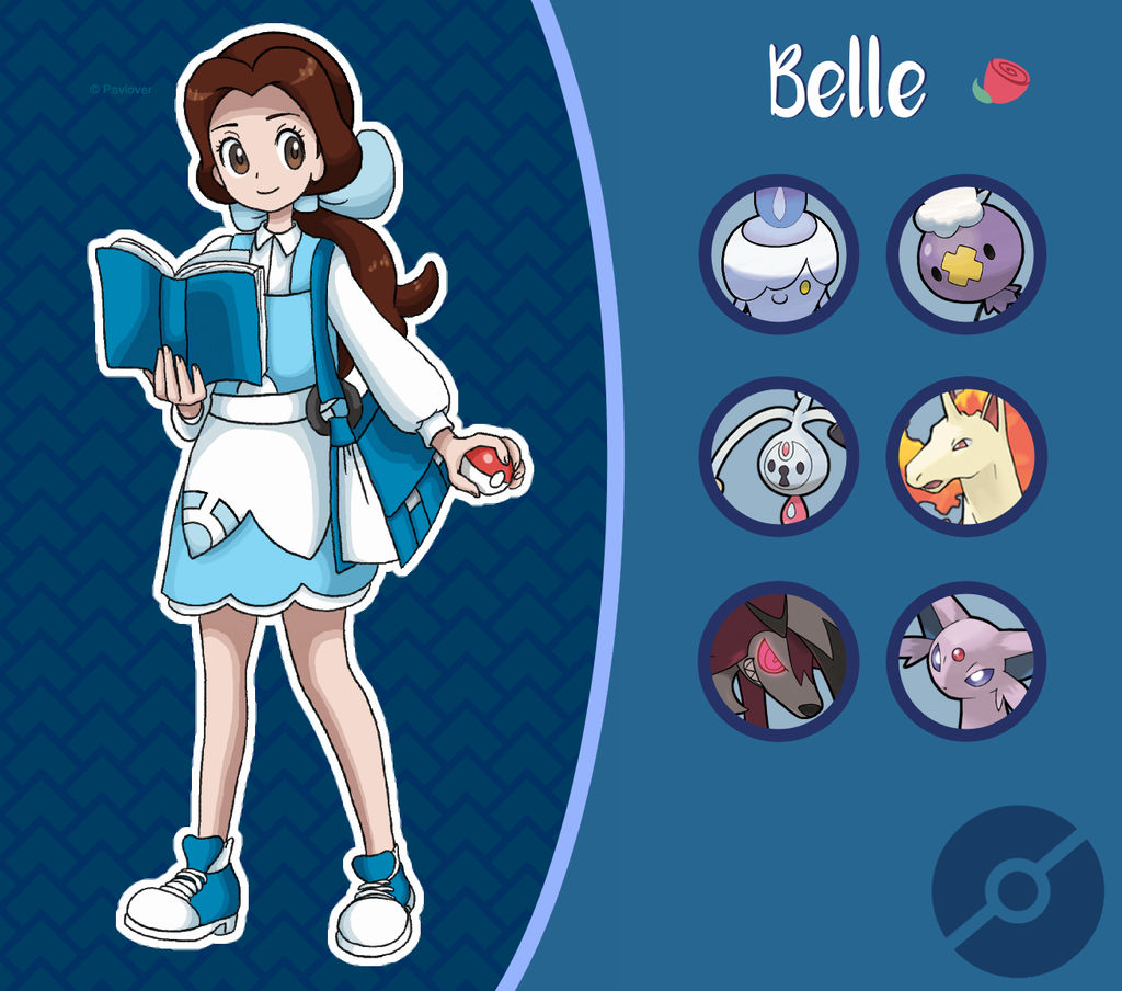 Disney Pokemon trainer : Belle