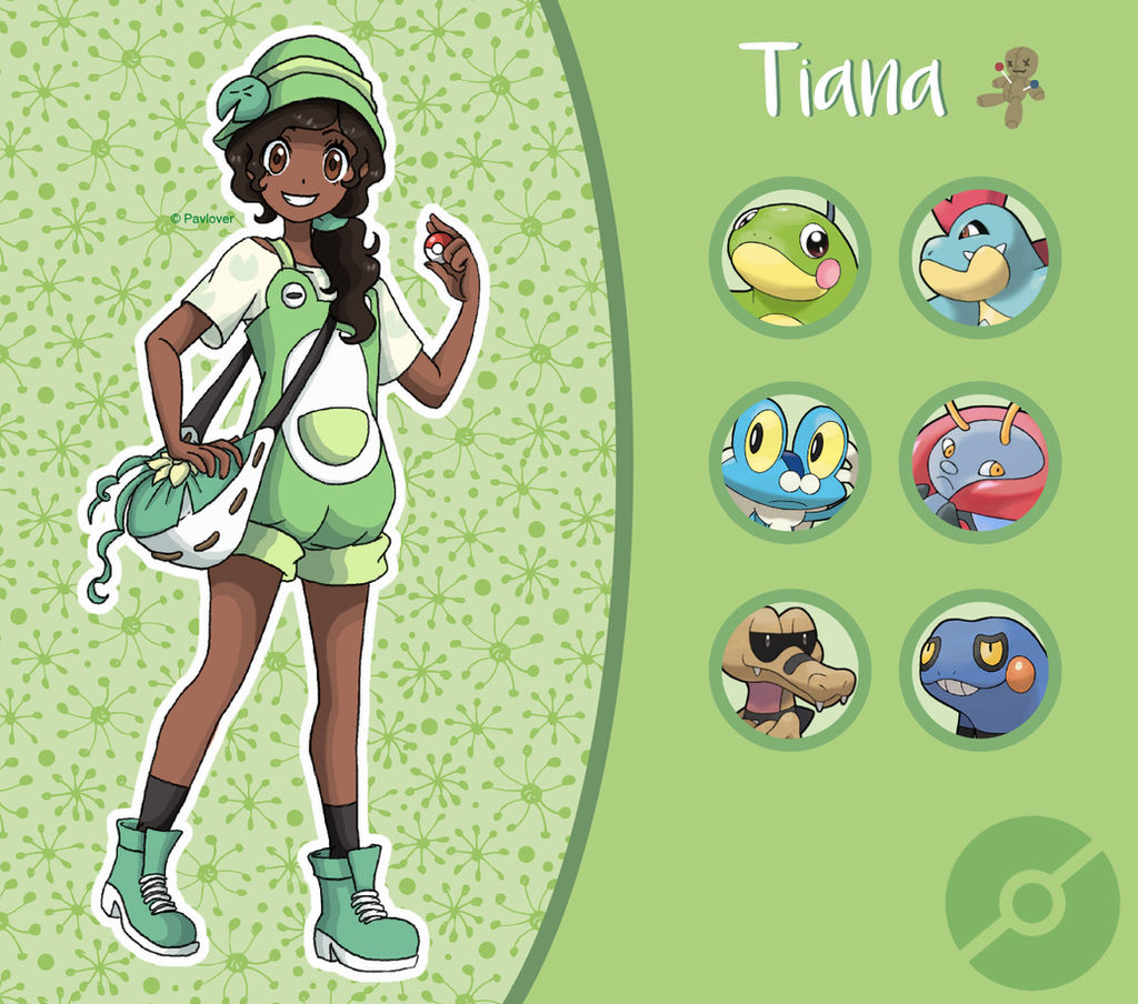 Disney Pokemon trainer : Tiana