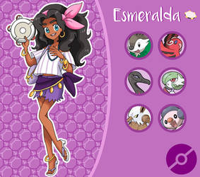 Disney Pokemon trainer : Esmeralda