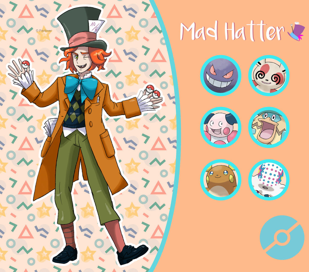 Disney Pokemon trainer : Mad Hatter