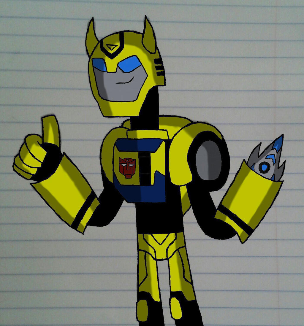 Bumblebee (Transformers Animated) Shading by CartoonManiac12 on DeviantArt