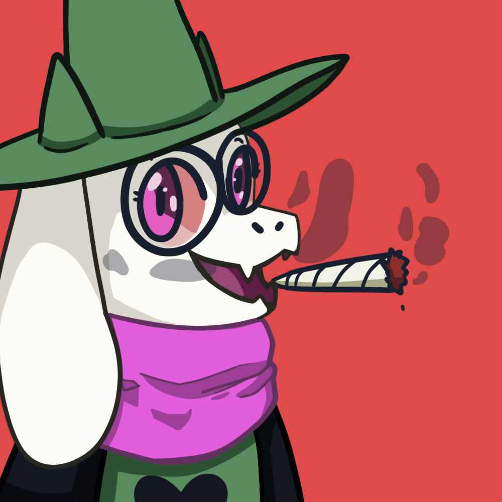Ralsei Smoking A Blunt Commission By Grim Switcher On DeviantArt ralsei-smoking-a-blunt-commission-by-grim-switcher-on-deviantart
