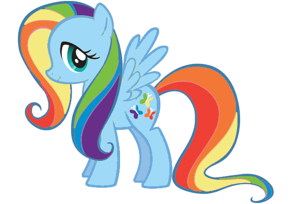 Fluttershy Rainbowdash recolor