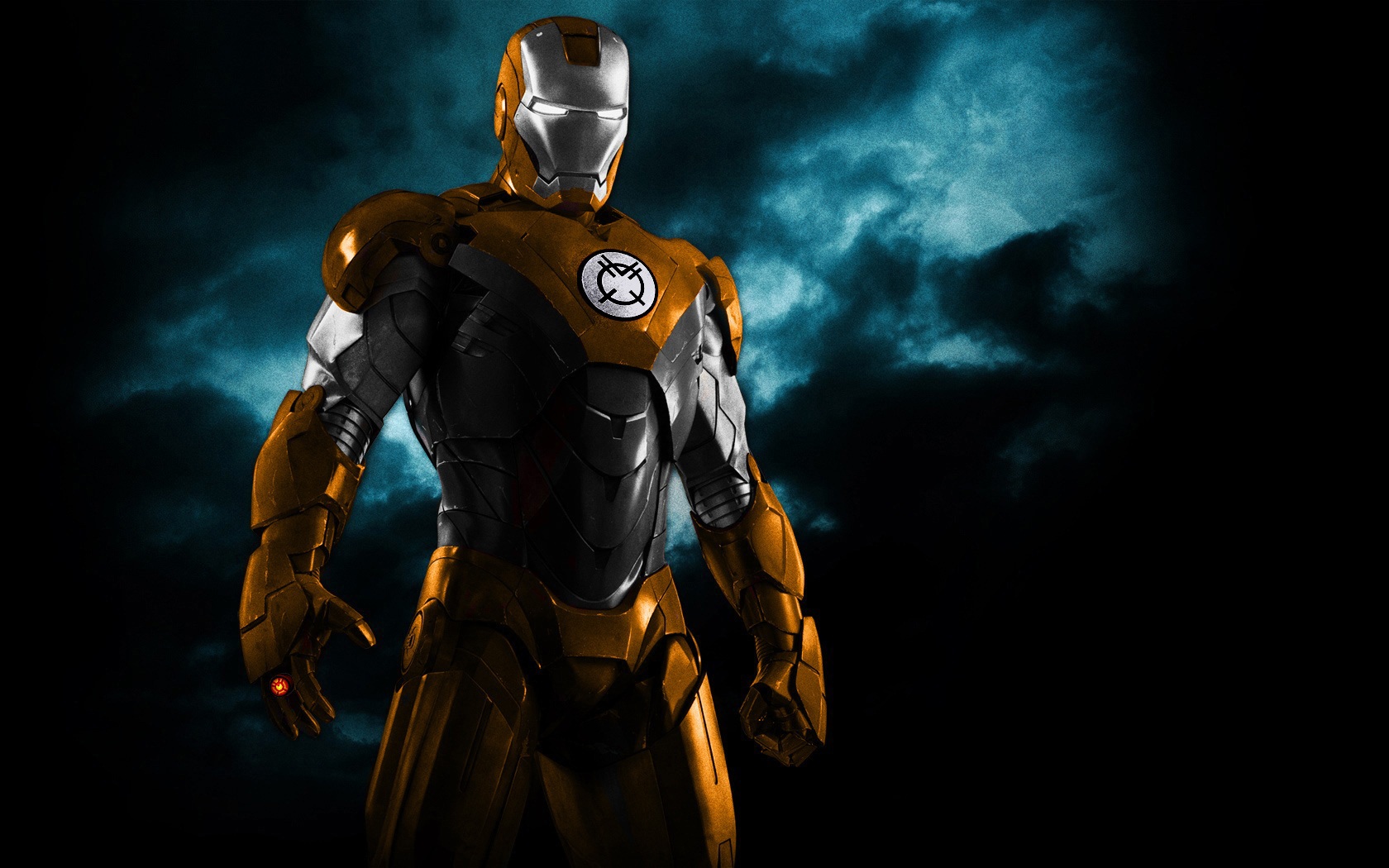 Iron Man Orange Lantern Armor