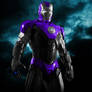 Iron Man Indigo Lantern Armor