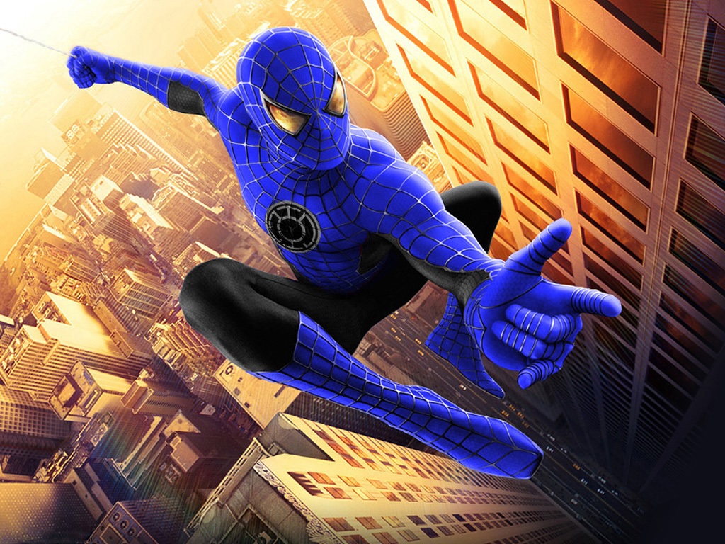 Blue Lantern Spider-Man