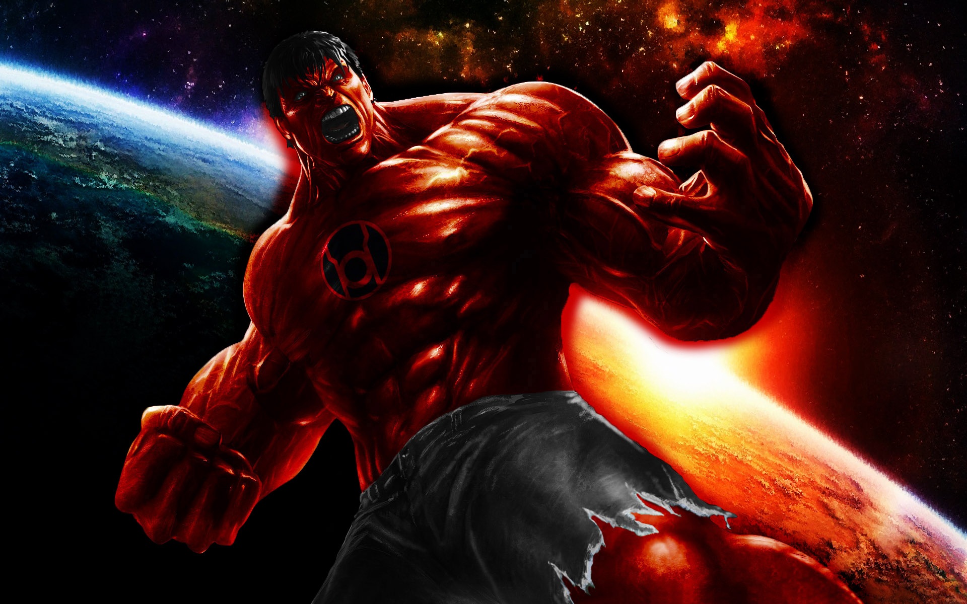 Red Lantern Hulk