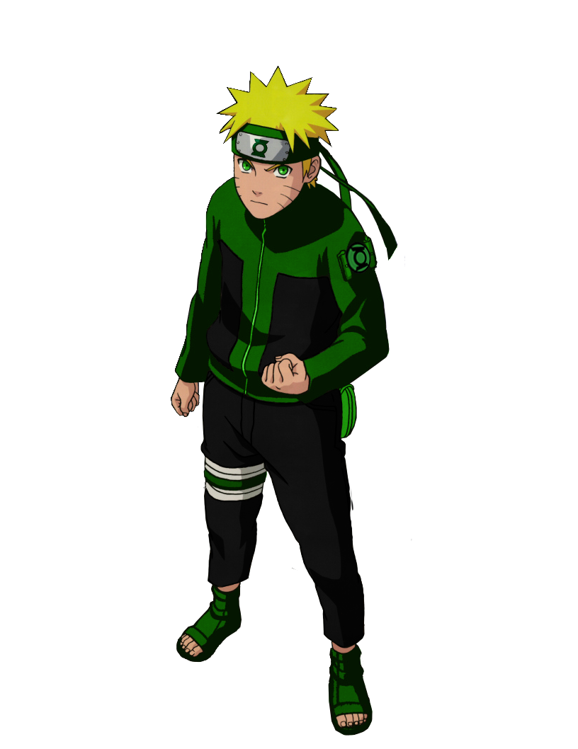 Green Lantern Naruto