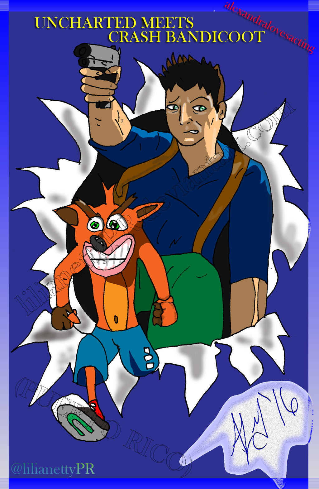 Uncharted meets Crash Bandicoot - LilianettyPR