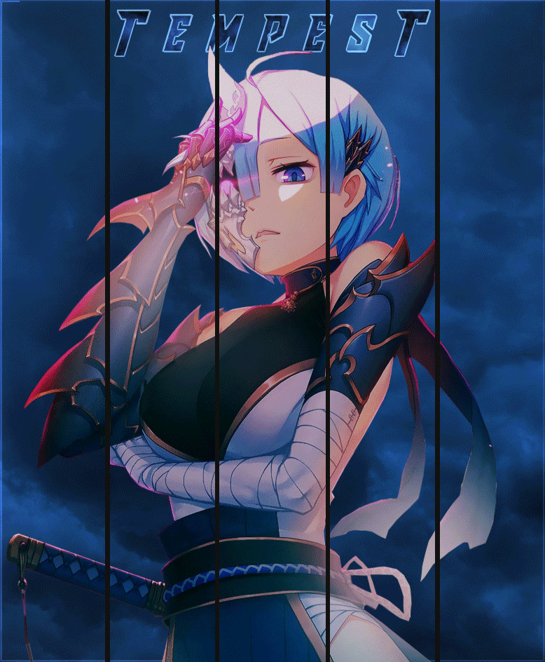 REZERO Rem Demon Form Steam by Nathan477 on DeviantArt